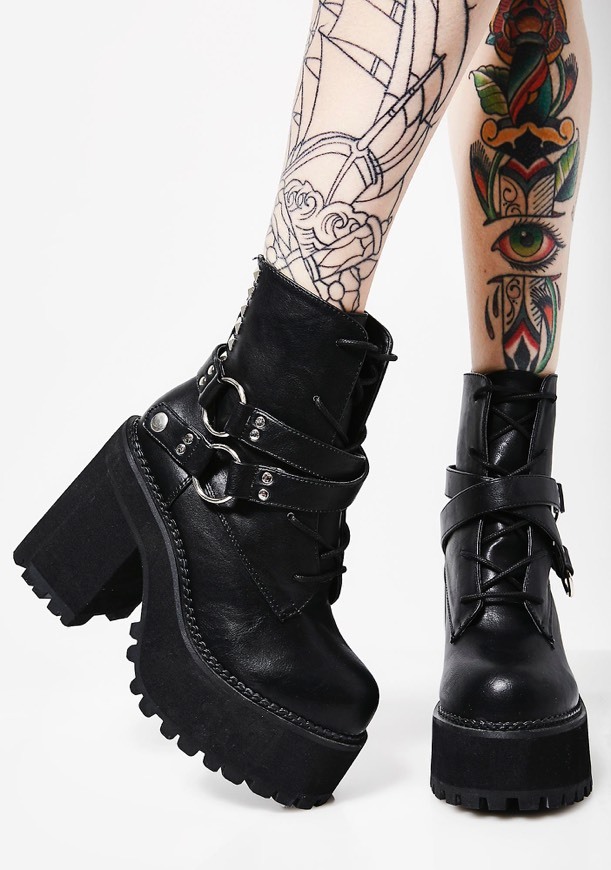 Social Demonia platform boots
