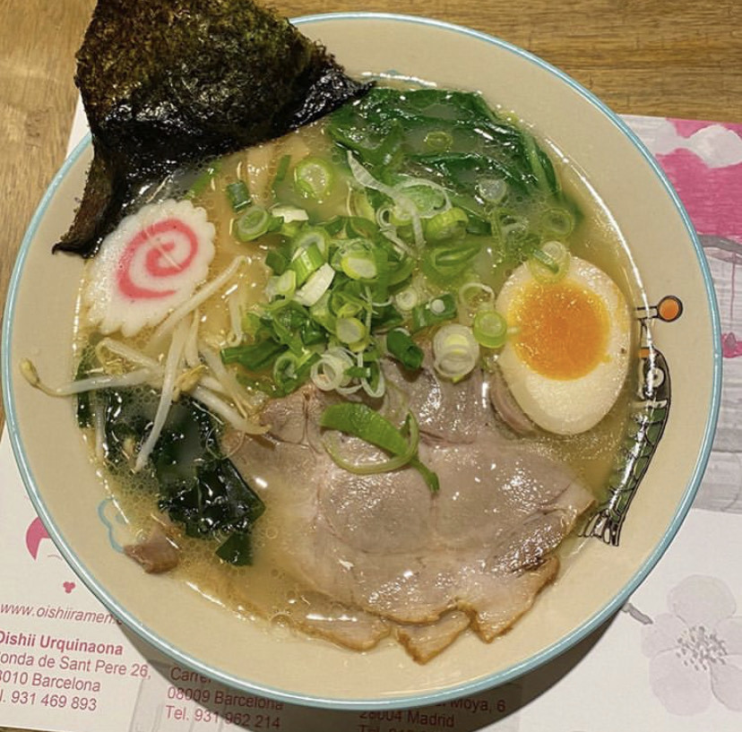 Restaurantes Oishii Ramen Street Pau claris