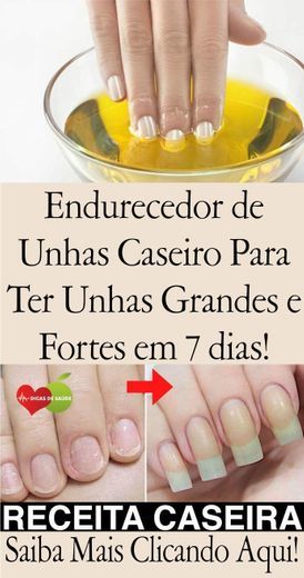 Products Endurecedor de unhas caseiro