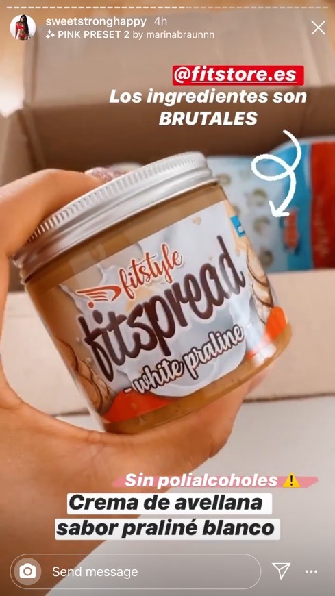 Producto Fitspread kinder