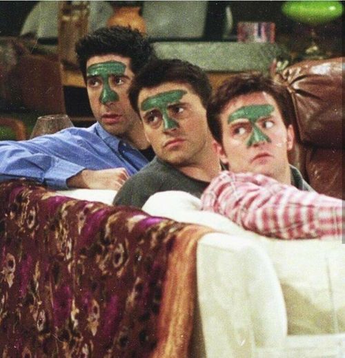 Ross Joey and Chandler 