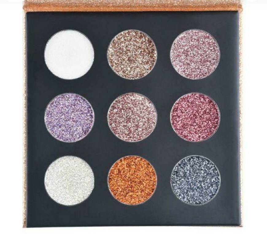 Fashion Paleta De Sombra Shine Glitter Light 