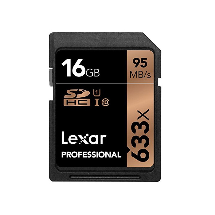 Electrónica Lexar Professional 633x - Tarjeta de Memoria de 16 GB