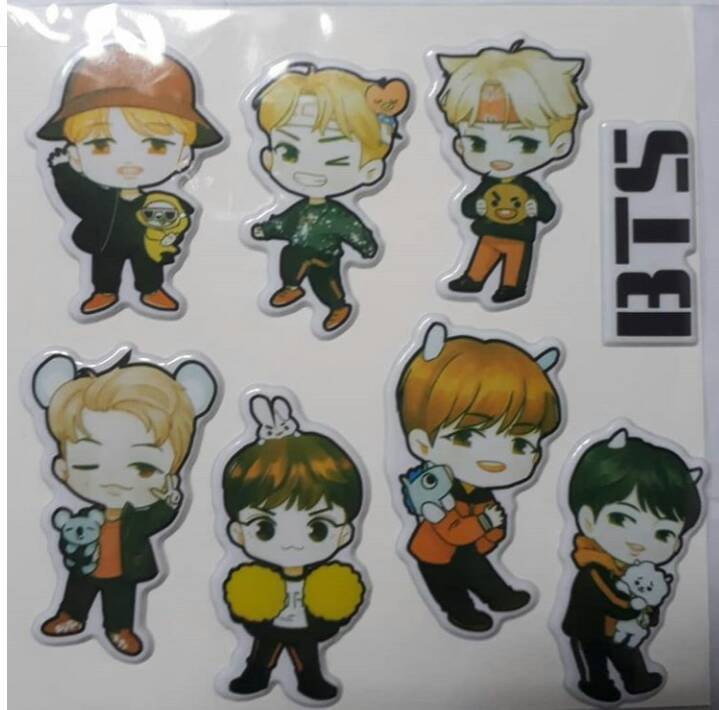 Moda Stikers de bts ✨