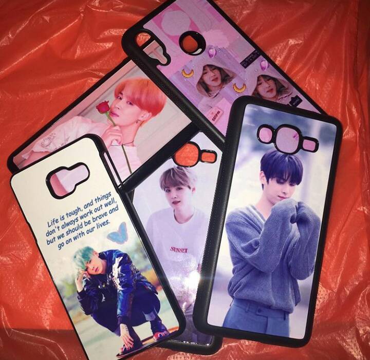 Moda Fundas para celular de bts