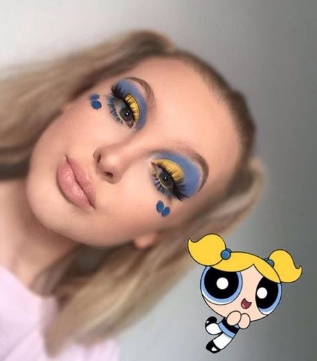 Maquillaje Burbuja 💙