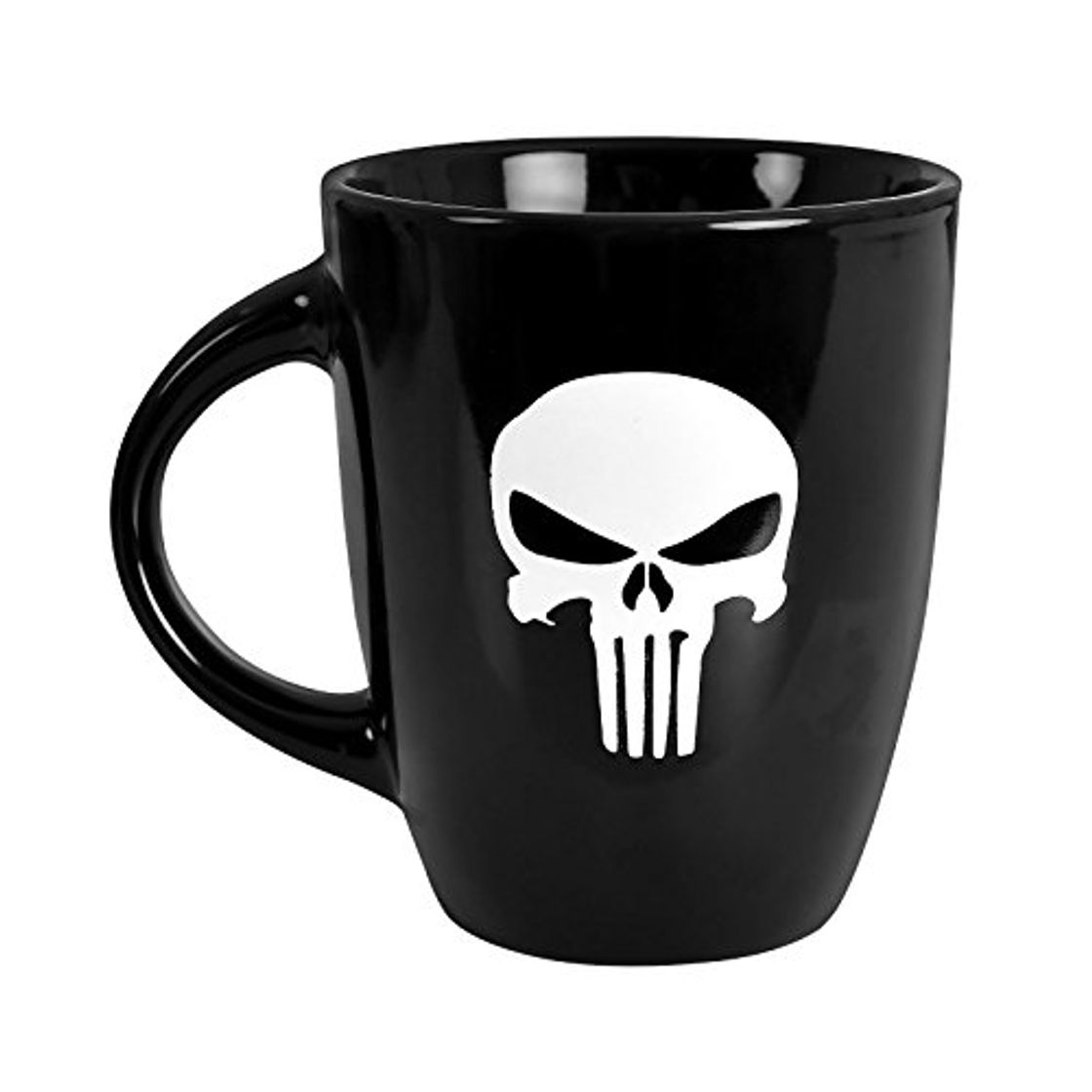 Product PUNISHER Cup Skull Logo 250ml Marvel Elvenwald Ceramic Black