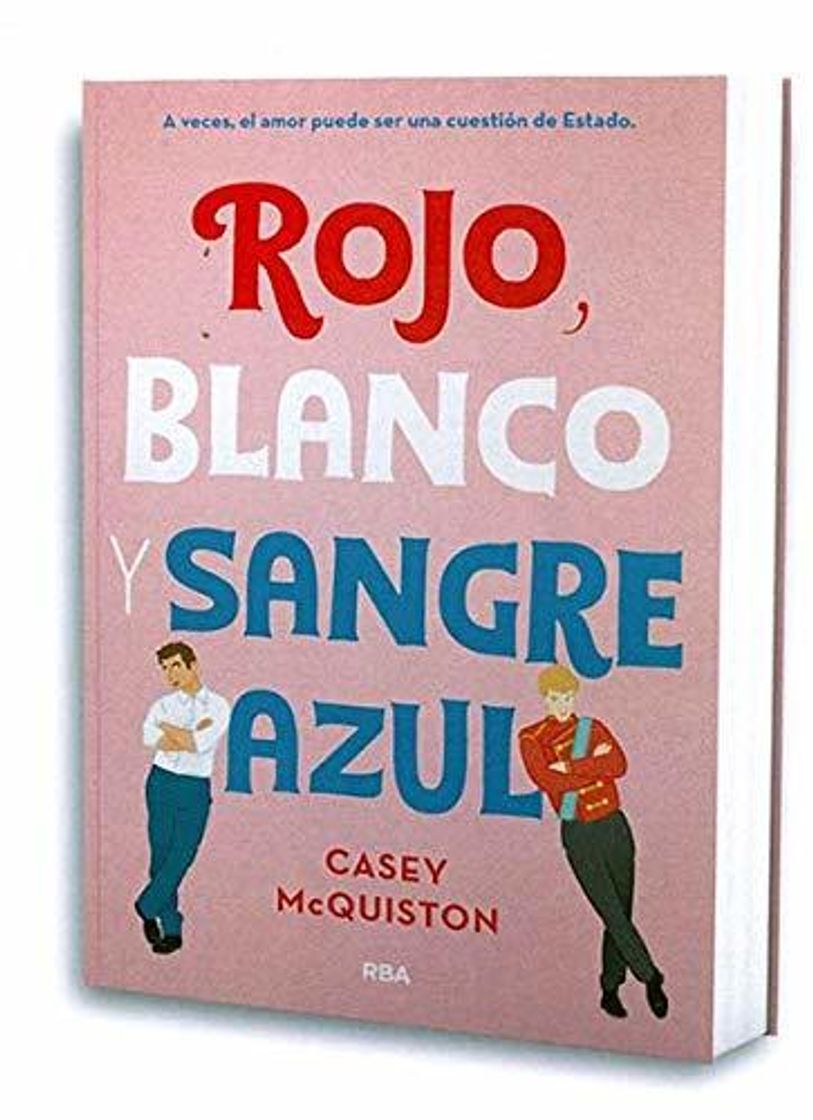 Book Rojo, blanco y sangre azúl