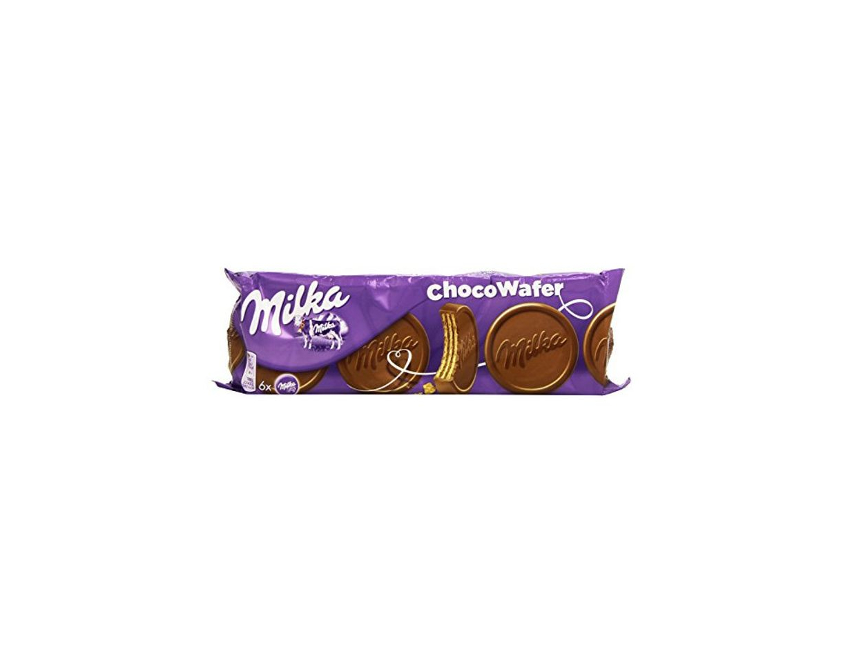 Producto Milka Choco Wafer Barquillo con Relleno de Cacao