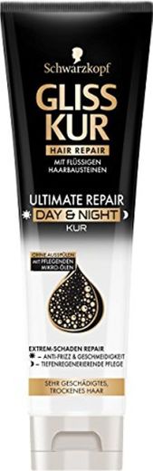 Gliss Kur Ultimate Repair Day & Night Kur, 6 pack