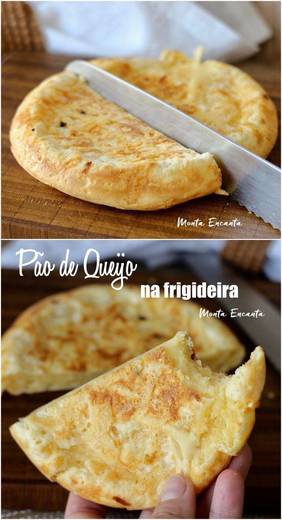 Pão de queijo na frigideira