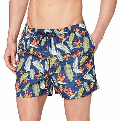 Producto JACK & JONES Jjicali Jjswim Shorts AKM Windy STS Pantalones Cortos, Multicolor