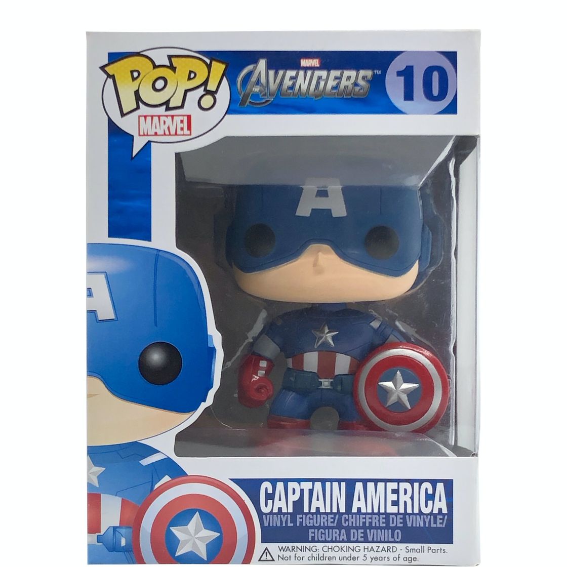 Juego Funko Pop!- Pop Marvel: Avengers: Infinity War-Captain America Figura de Vinilo,