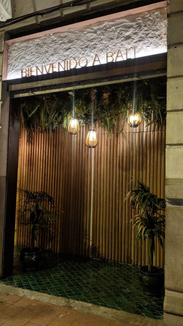 Restaurants Voltereta, Bienvenido a Bali