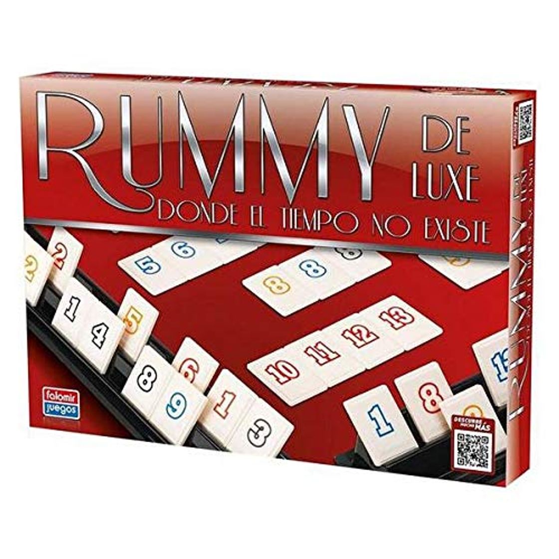 Product Falomir Deluxe Rummy de Luxe Mesa. Juego Clásico.