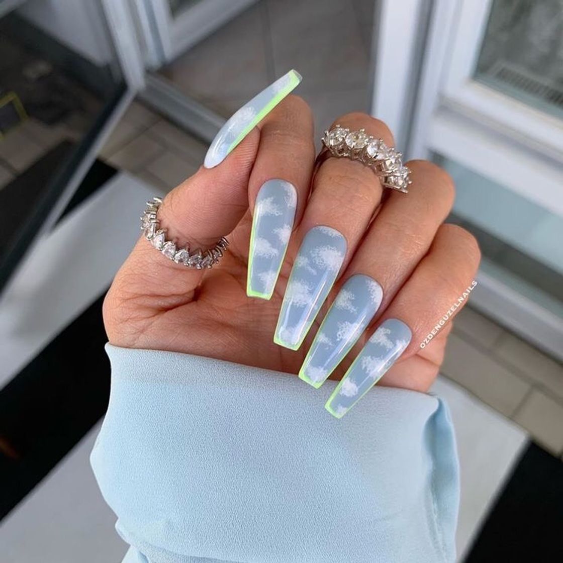 Fashion Nails baby girl ✨💙