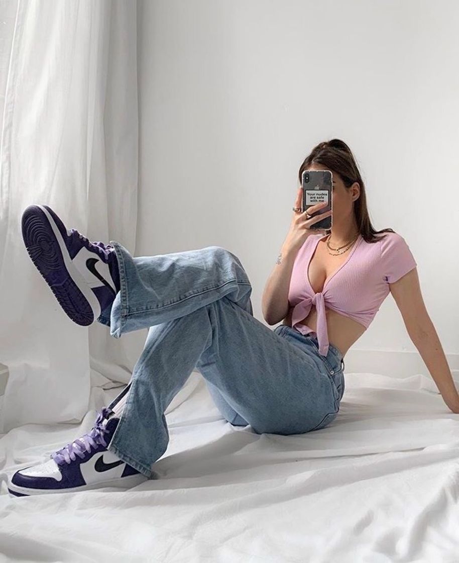 Fashion Jordan roxo ￼💜