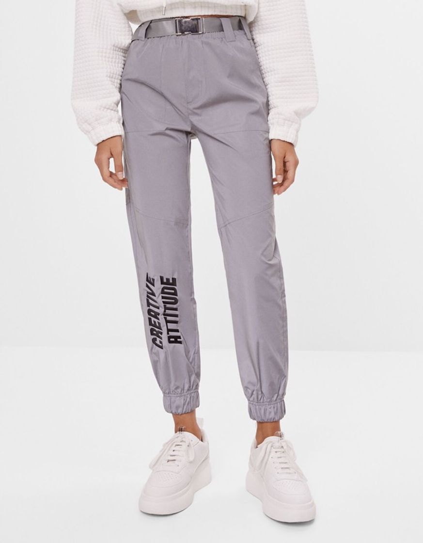 Social Pantaloni jogger rifrangenti