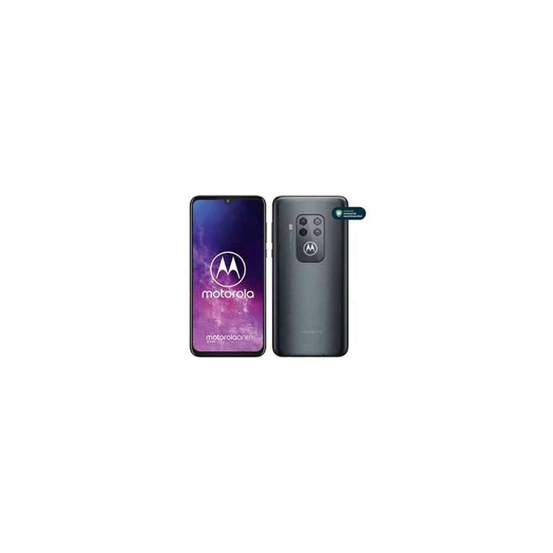 Electronic Motorola One Zoom con Alexa Hands-Free (Pantalla 6,4" FHD+, Sistema de 4