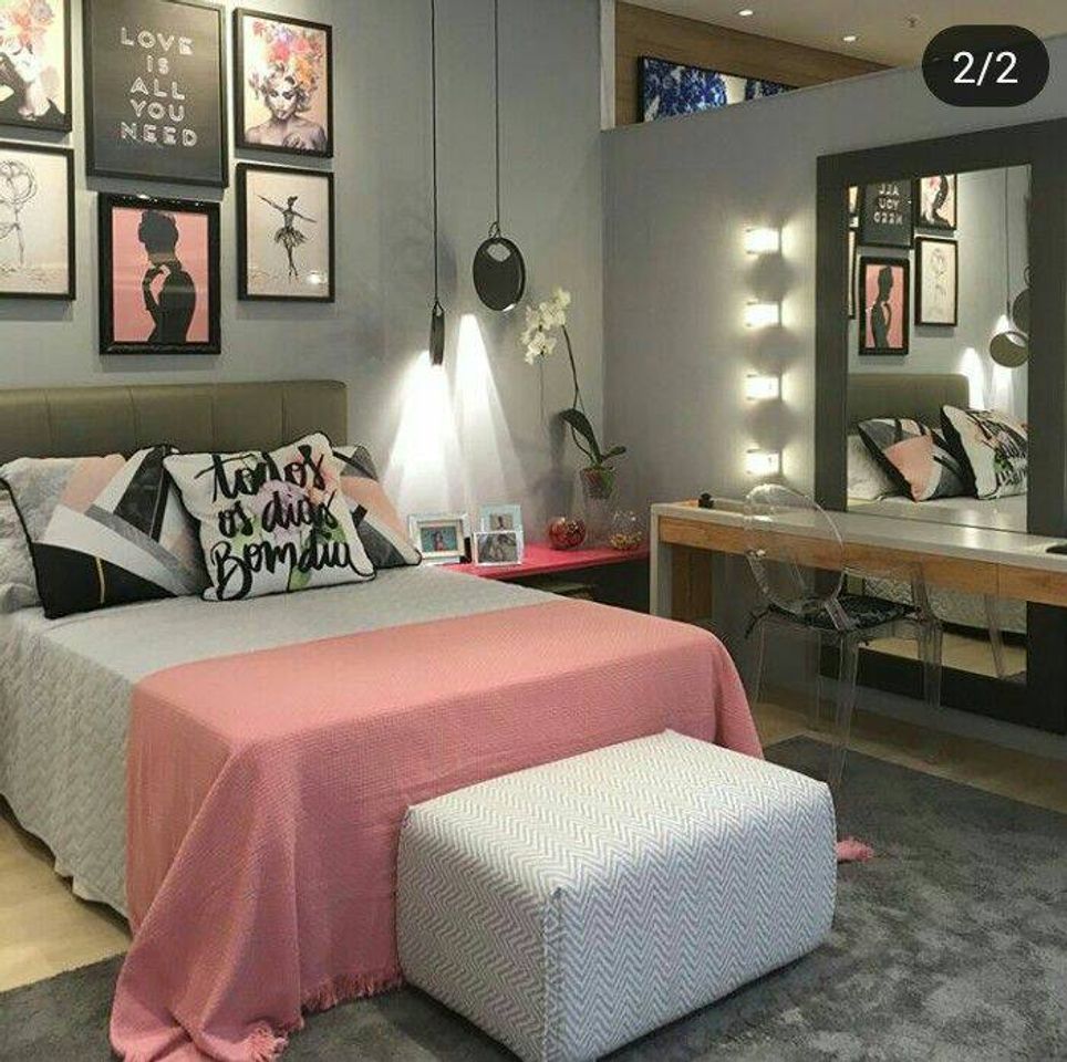 Moda Decoração de quartos