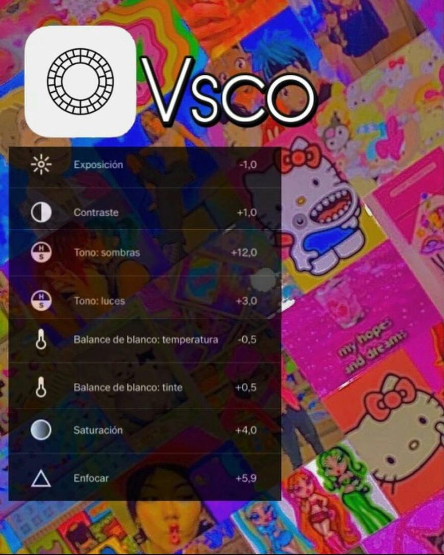 Social Filtro vsco indie