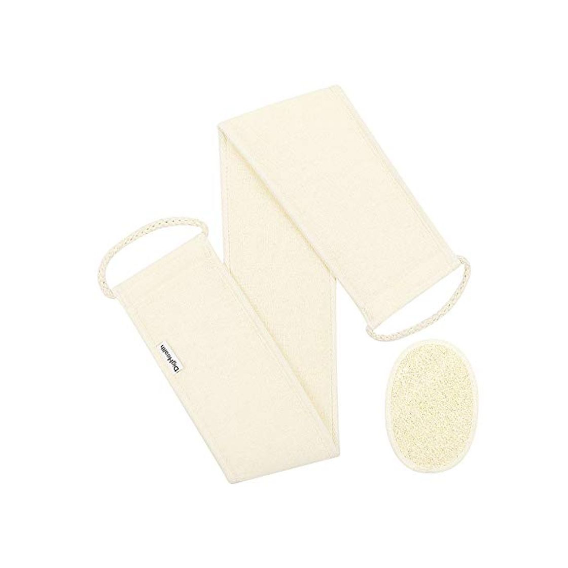 Beauty DigHealth Esponja Exfoliante de Lufa, Exfoliantes Esponja Pad, Ducha Esponja - Limpa