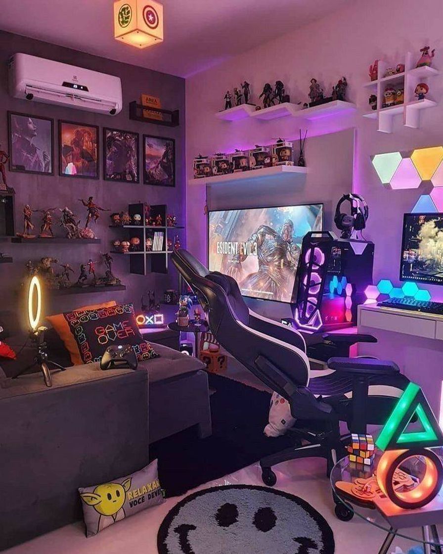 Social Quarto gamer 🎮🎱👾
