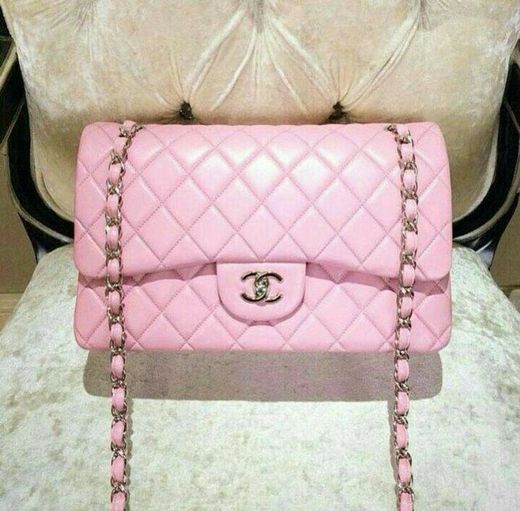 Bolsa chanel rosa