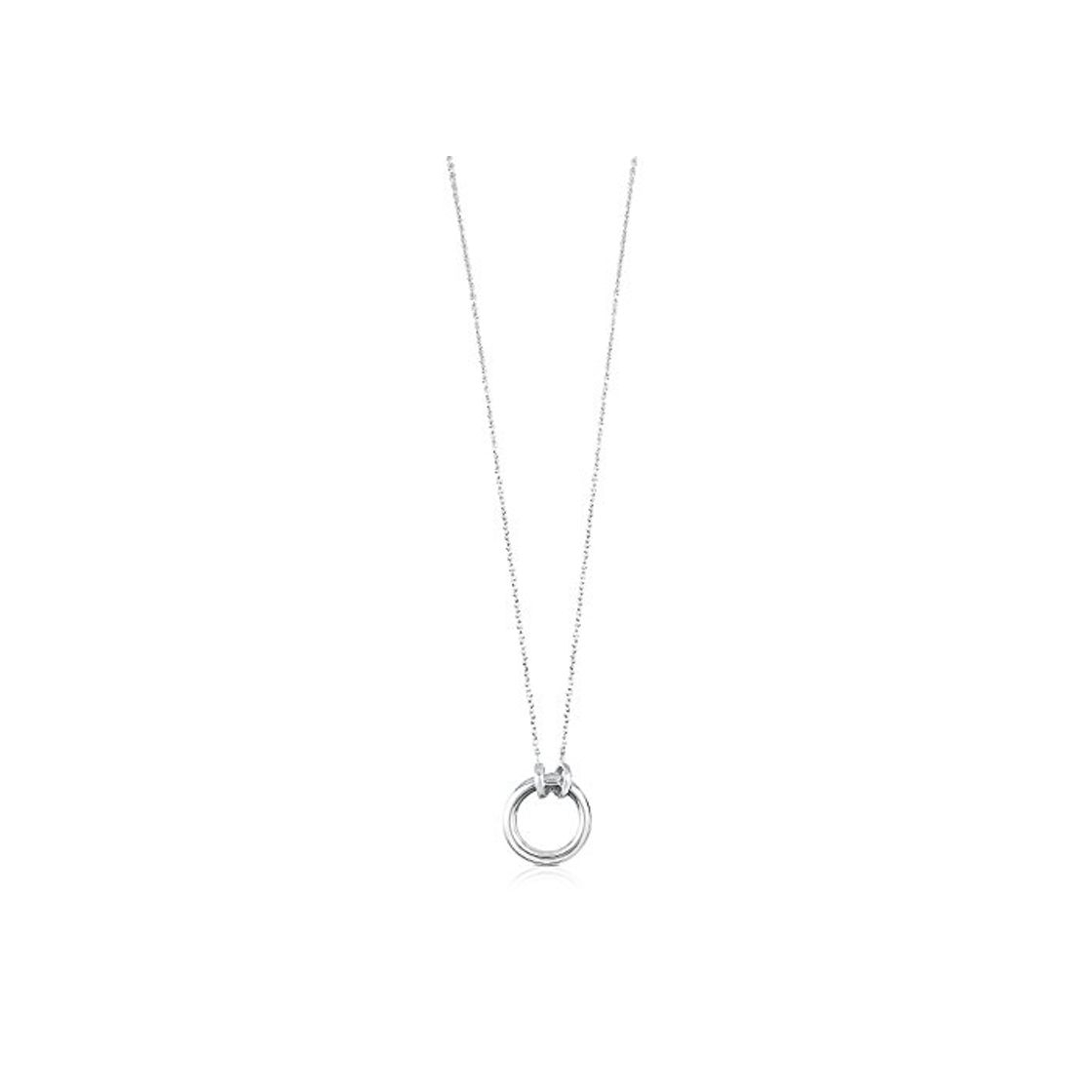 Social TOUS Hold - Collar de Plata de Primera Ley con Anilla -