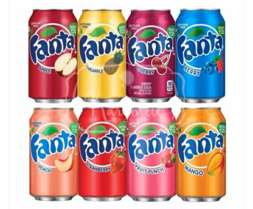 Fanta Melhores Sabores Criados Refri Importado EUA | Karamell ...