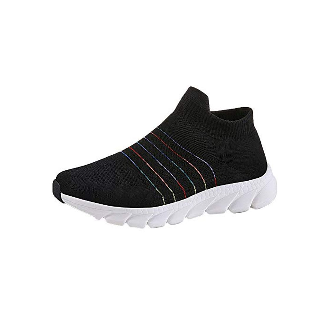 Fashion Zapatillas Deportivas de Malla para Mujer Zapatillas Deportivas Transpirables Runing Zapatillas de Deporte para Adultos al Aire Libre Zapatos de Calcetines Zapatillas de Malla Transpirables