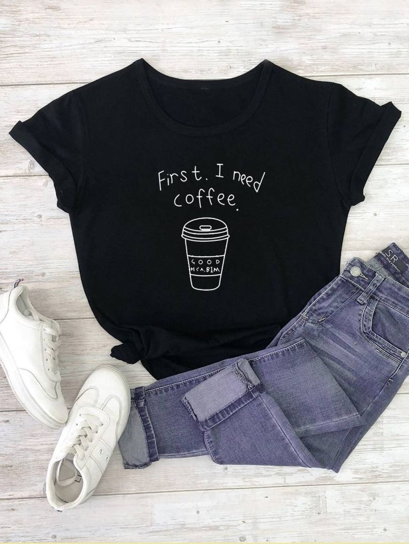 Fashion T-shirt coffe