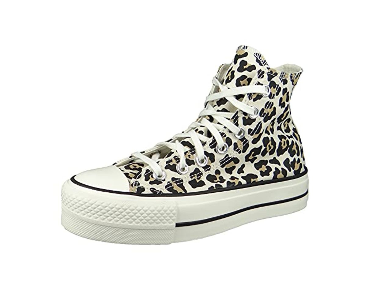 Fashion CONVERSE CTAS Lift HI Platform Zapatos Deportivos para Mujer ANIMALIER 570915C