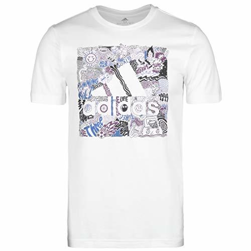 Fashion adidas Doodle Bos Camiseta de Manga Corta
