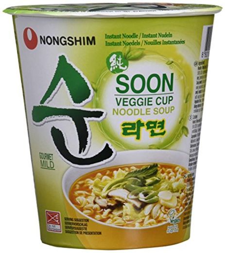 Nong Shim Fideos Instantáneos en Vaso