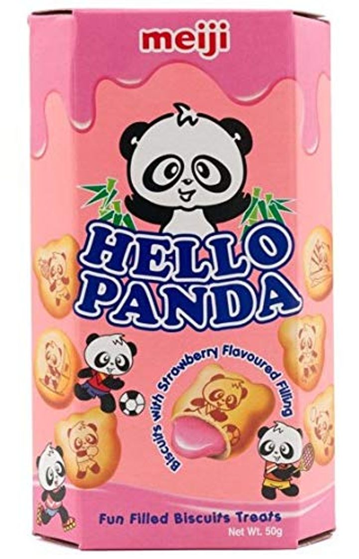 Place Snack Galletas de Fresa Kawaii Hello Panda