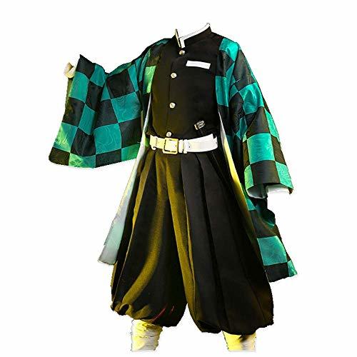 Product MLYWD Vestido japonés Fotografía Traje de Cosplay Kimetsu no Yaiba/Demon Slayer Kamado