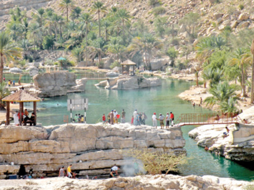 Lugar Wadi Bani Khalid