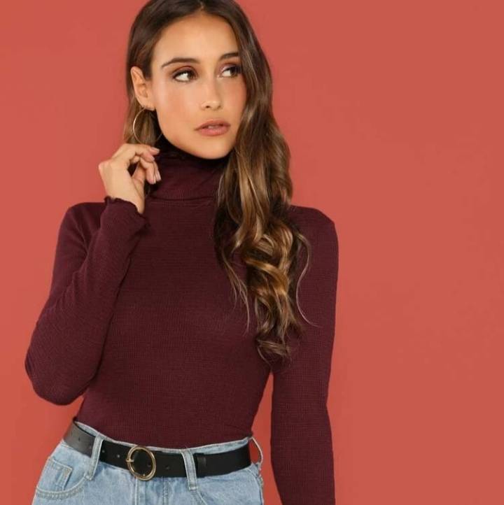 Products Wine turtleneck 