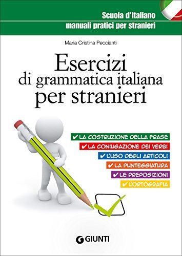 Esercizi di grammatica italiana per stranieri