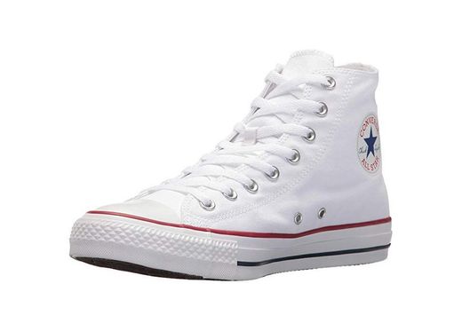 Converse Chuck Taylor All Star Hi, Zapatillas Altas Unisex adulto, Blanco