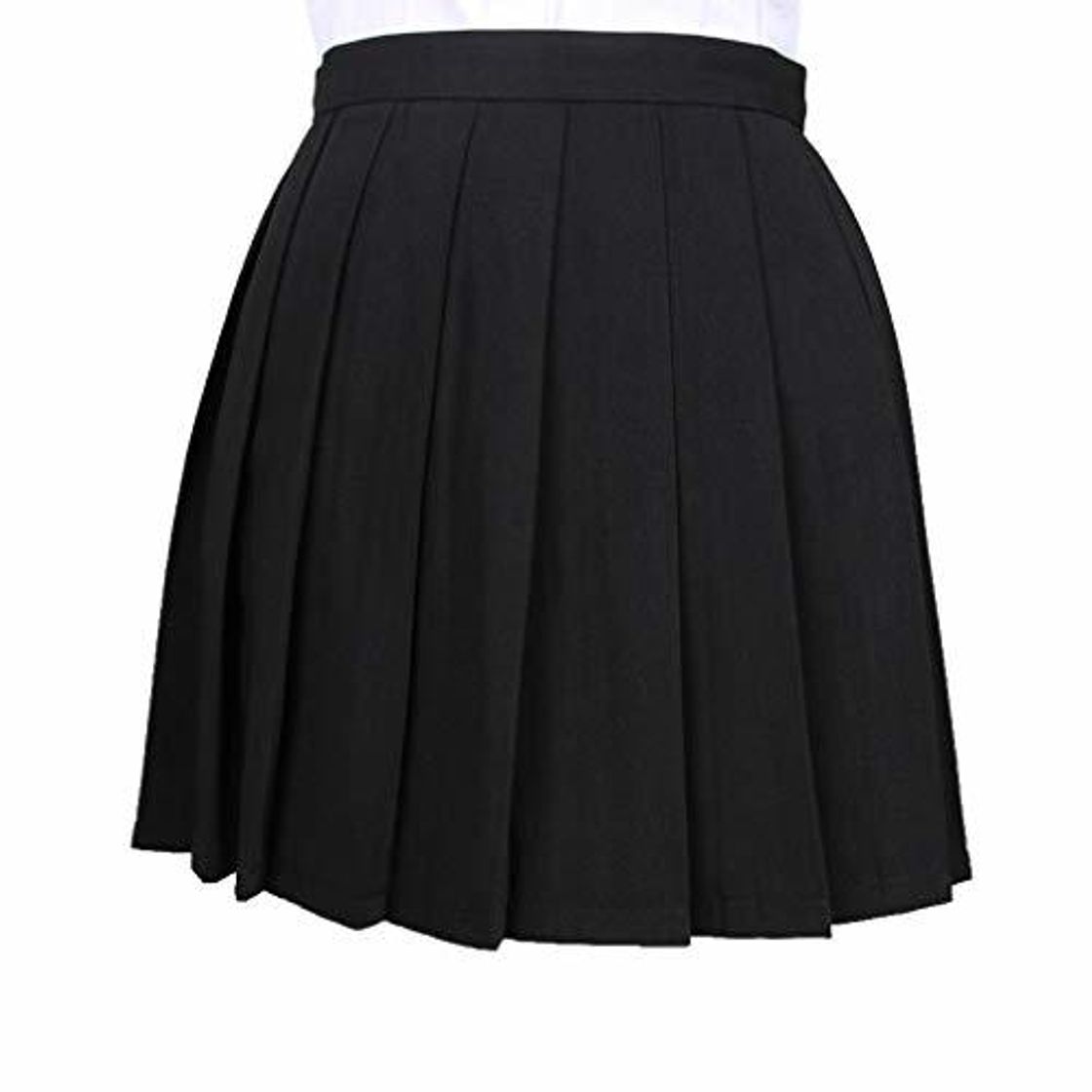 Product Yying Mujeres Retro Mini Falda Plisada Niñas Elástico Falda Corta Uniforme Escolar