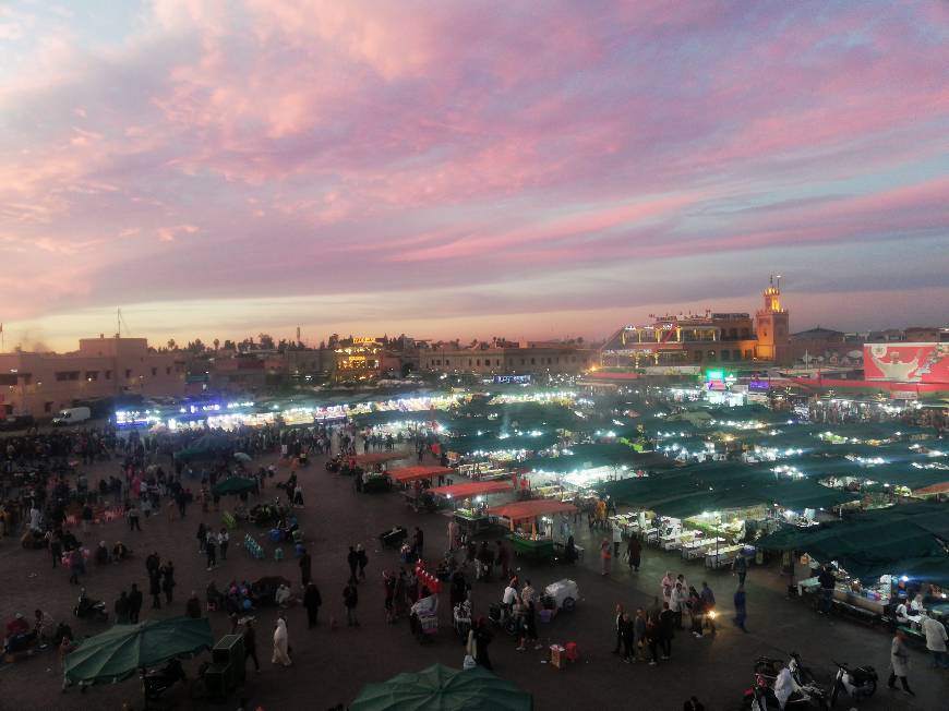 Lugar Jemaa el-Fna