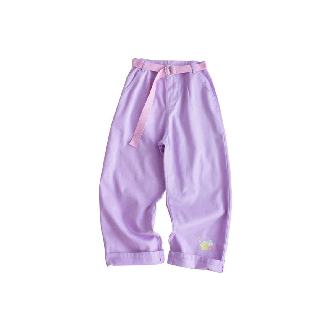 Pantalones anchos morados ✨