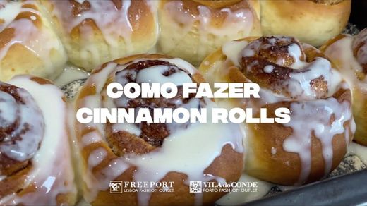 Como Fazer Cinnamon Rolls - YouTube