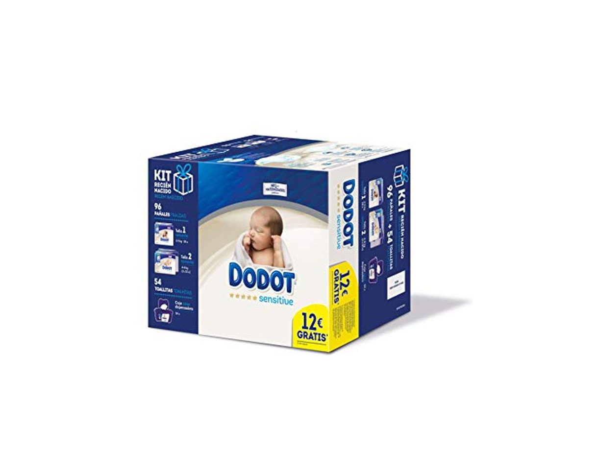 Social Dodot Sensitive Pañales Talla 1, 28 pañales, 2-5kg