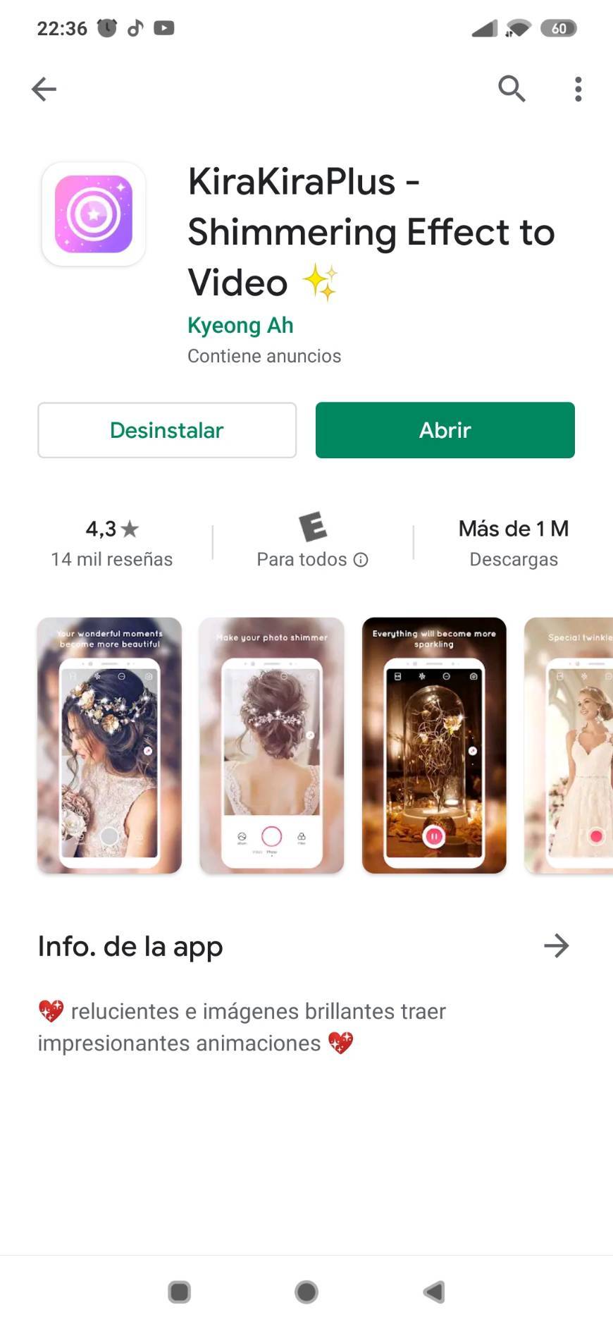 Apps Kakira-Glitter a tu imagen 