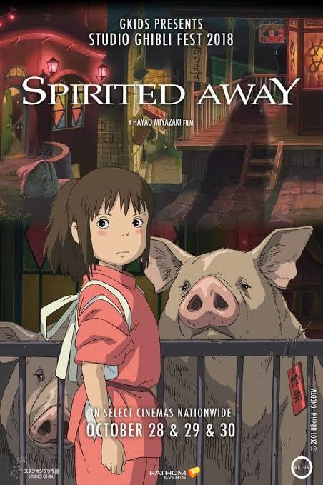 A viagem de chihiro 