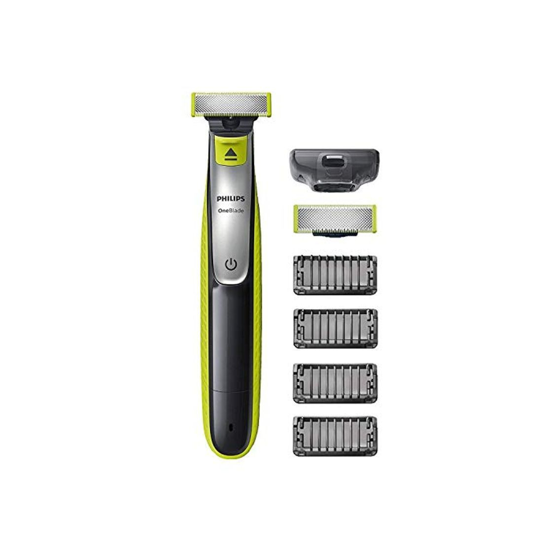 Belleza Philips OneBlade QP2530/30 - Recortador de Barba con 4 Peines de 1