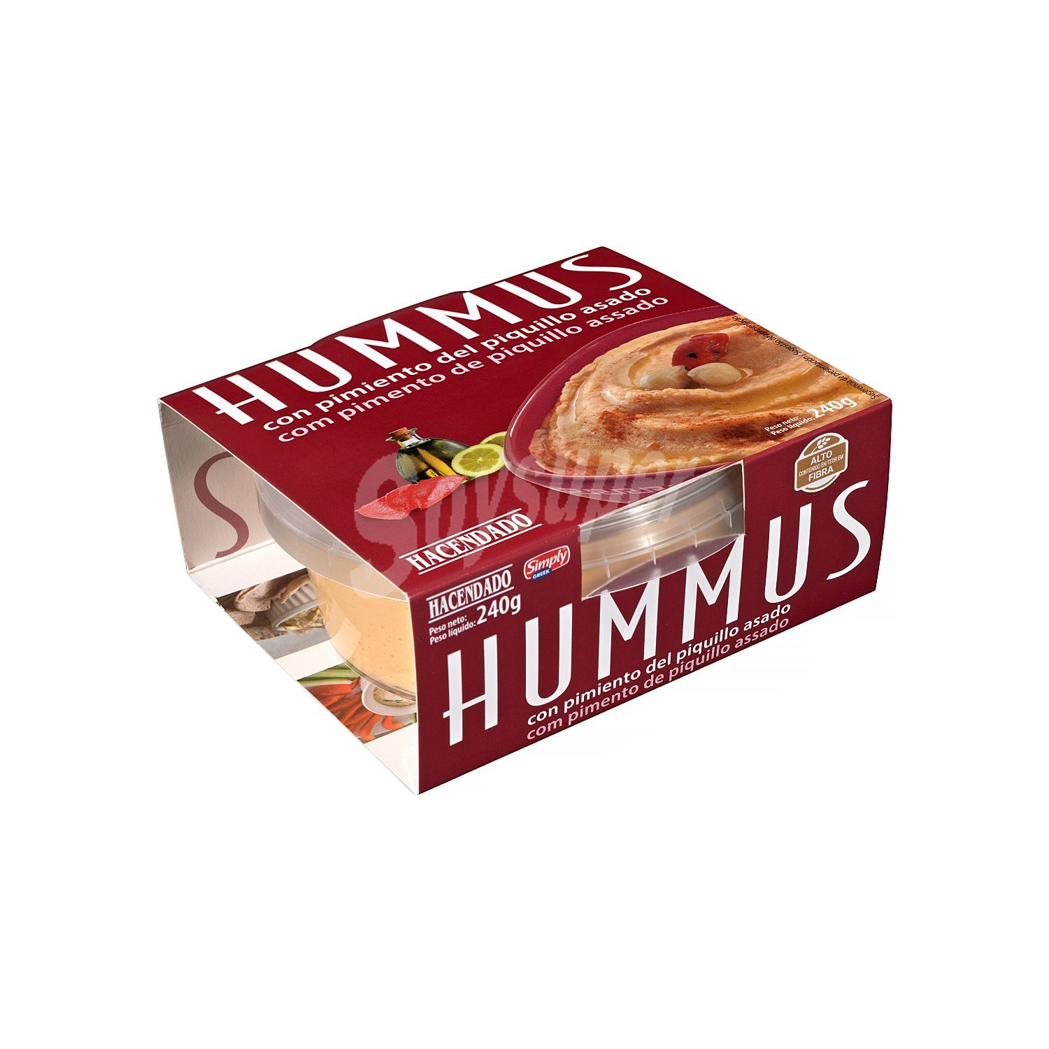 Hummus pimiento Mercadona 